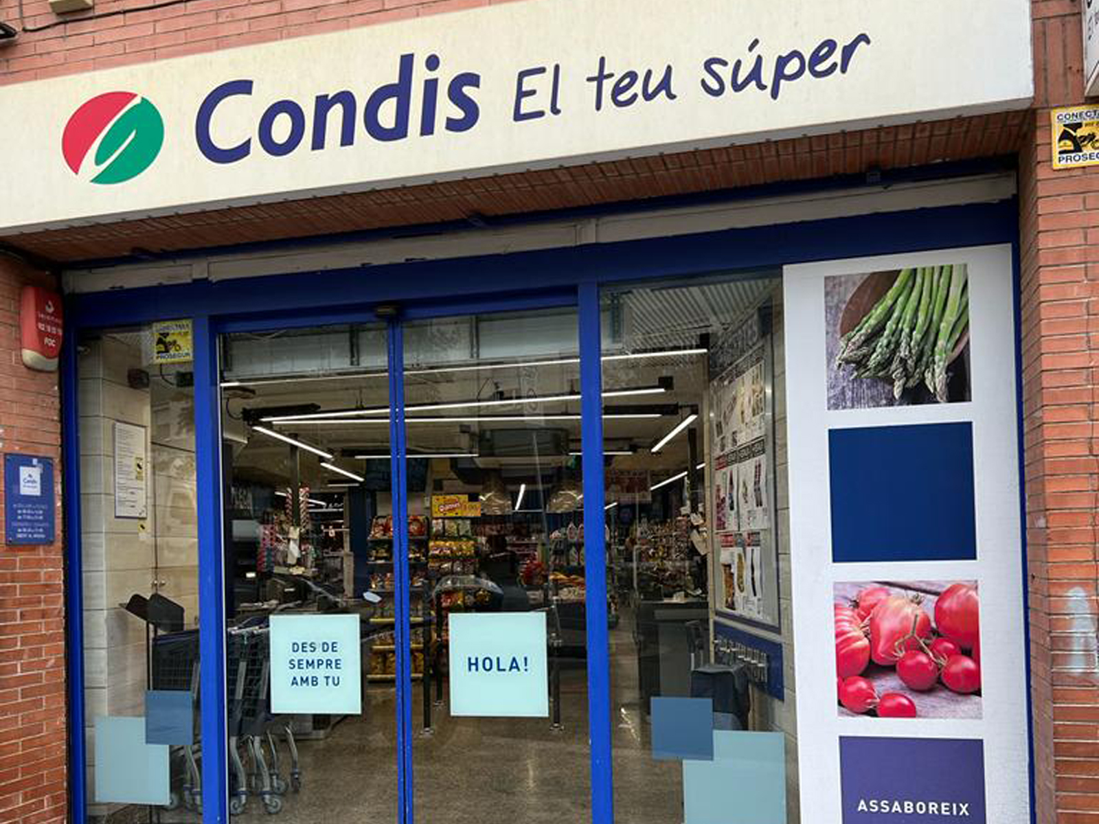 fachada supermercado CONDIS BADALONA