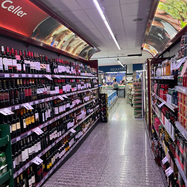 pasillo supermercado CONDIS BADALONA